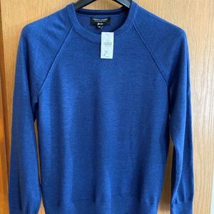 BANANA REPUBLIC MENS MERINO YARN CREW, SM, NWT